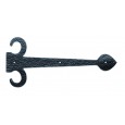 black antique t hinge front