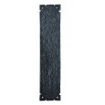 black antique push plate