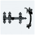 black antique gothic thumb latch