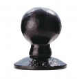 black antique mortice or rim ball knob handle