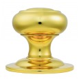 brass centre door knob