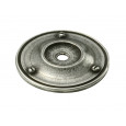 Finesse Pewter Cupboard Knob Base Rose