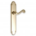 Polished Brass Plain Latch