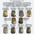 Available finishes