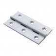 satin chrome hinge