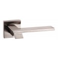 satin nickel lever door handles