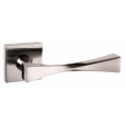 satin nickel lever door handles