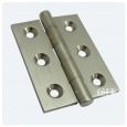 Satin Nickel With Button Finial