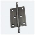 Antique Nickel with Steeple Finials