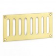 slotted vent example in brass