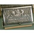 victorian toilet roll holder brass