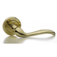 tosca lever handle in brass