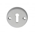 keyhole escutcheon satin chrome