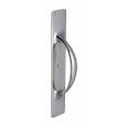 Stockholm Pull Handle on Backplate in  Polished Chrome                                 