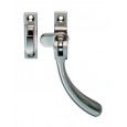 satin nickel casement window fasteners with hook