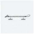 anvil pewter casement stay