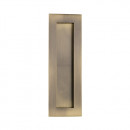 175mm Sliding or Pocket Door Flush Pulls Antique Brass