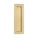 175mm Sliding or Pocket Door Flush Pulls Satin Brass