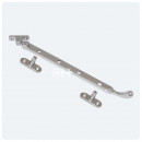 Casement Stay in Chrome Nickel Brass or Bronze Finishes
