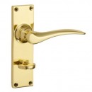 Croft Codsall Bathroom Lever Handles Brass Bronze Chrome or Nickel 