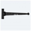 T Hinge Heavy Penny End Black External 22 inch