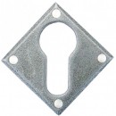 Diamond Euro Profile Escutcheon Pewter