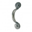 Bean End D Handle Pewter 4 Inch