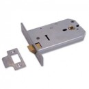Union Horizontal Mortice Latch Satin Chrome