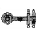 Kirkpatrick Surface Latch Bar in Black Argent Or Pewter Finish