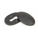 Keyhole Escutcheon External Beeswax Black