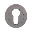 Euro Profile Lock Escutcheon Polished Chrome