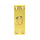 Brass Rectangular Bell Push