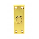 Brass Rectangular Bell Push