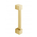 Aldaba Innova Square Cupboard Door Pull Handle Satin Brass