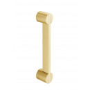 Aldaba Innova Round Cupboard Door Pull Handle Satin Brass