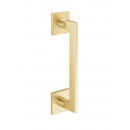 Aldaba Innova Square Blade Pull Handle in Satin Brass