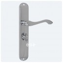 Andros Long Bathroom Lever Handle in Chrome