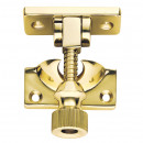 Brighton Pattern Sash Fastener in Brass