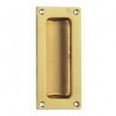 Polished Brass Sliding Door Flush Pull