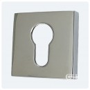 Square Euro Or Key Escutcheon Various Finishes