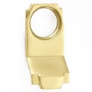 Croft Art Deco Cylinder Pull in Brass Bronze Chrome or Nickel