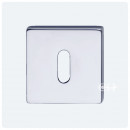 Square Escutcheon Polished Chrome