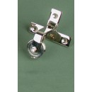 Door Bell Pull Directional Pulley Brass or Nickel