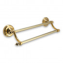 Brassart Constable Towel Rail on Roses Brass Bronze Chrome or Nickel