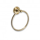 Brassart Constable Towel Ring on Rose Brass Bronze Chrome or Nickel