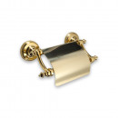 Brassart Constable Toilet Roll Holder on Roses Brass Bronze Chrome or Nickel