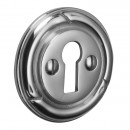 Brassart Bamboo Escutcheon in Brass Bronze Chrome or Nickel