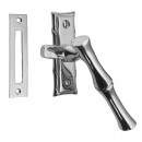 Brassart Bamboo Casement Fasteners in Brass Bronze Chrome or Nickel