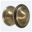 Brassart Beaded Centre Door Knobs In Brass Bronze Chrome or Nickel