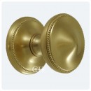 Brassart Beaded Centre Door Knobs In Brass Bronze Chrome or Nickel